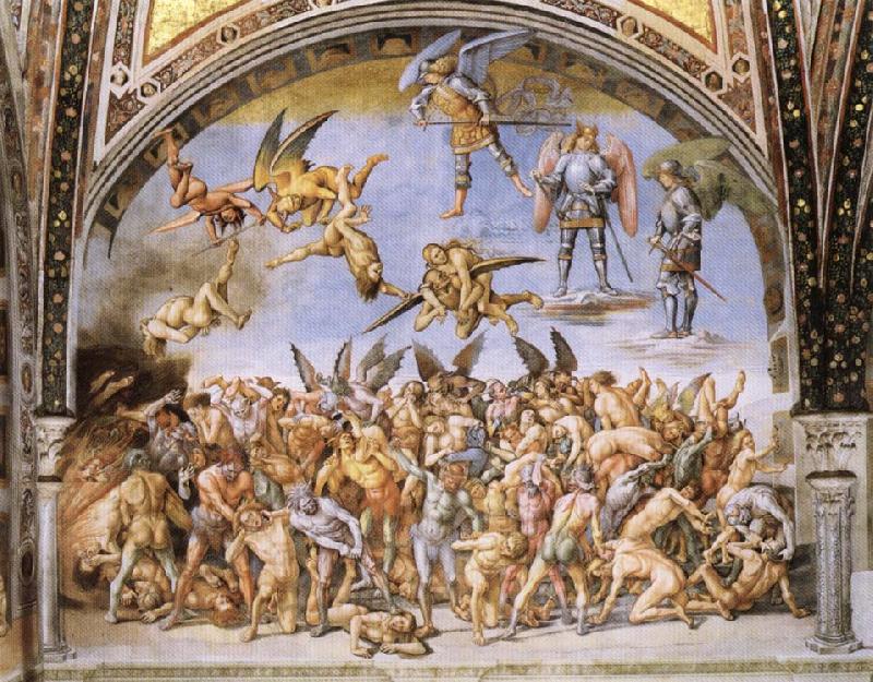 Luca Signorelli The Dmned Sent to Hell Sweden oil painting art